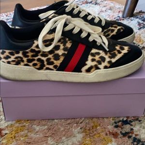 Madden Girl Leopard Sneakers